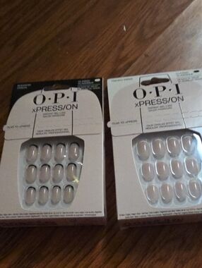 OPI xPRESS/ON Nude Press-On Nails Pair - Soft Pink-Beige